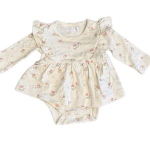 Jamie Kay 0-3 month floral outfit one piece baby